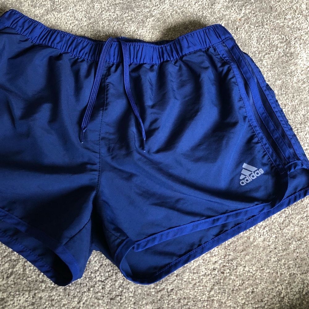 Adidas Cute Blue Workout Shorts size small